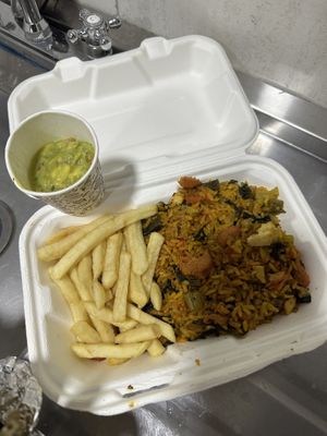 Paella   at De Nobles in Bogota