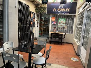 Restaurant frontal  at De Nobles in Bogota