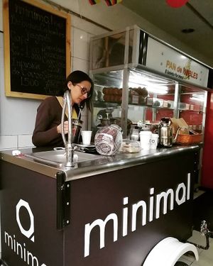 Coffee Vegan at De Nobles in Bogota