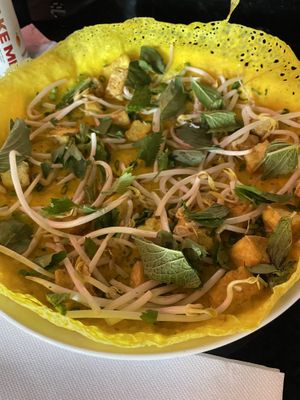 Viet crispy crepe  at Pretty Boy in Athens