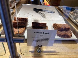 Banana bread at Bub's Bakery in New York City