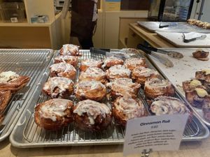 Cinnamon roll  at Bub's Bakery in New York City
