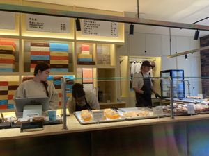 Counter  at Bub's Bakery in New York City