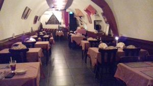 Empty restaurant at River Kwai in Utrecht