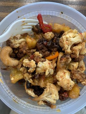 Roasted Cauliflower Saladd  at The Farmhouse Deli and Pantry in Douglas