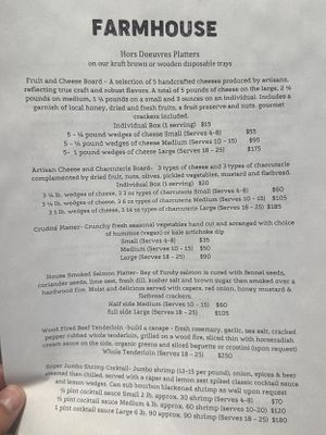 catering/platters  at The Farmhouse Deli and Pantry in Douglas