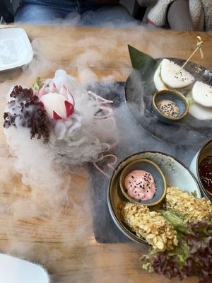 Liquid azote   at Aora in Cologne