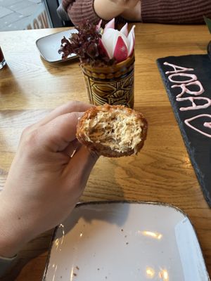 Inside soy stick  at Aora in Cologne