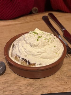 pineapple based dessert  at Chez Zymo in Paris
