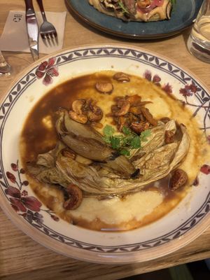 polenta  at Chez Zymo in Paris