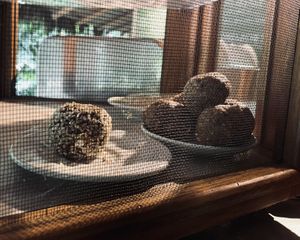 Energy balls are vegan at Juice Bar at the Harmony Hotel in Nosara