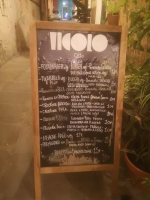Daily menu at Vicolo Otto  in Sarzana