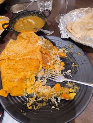 Oops I was hungry 💚🥳 at DOSA VILLAGE STOCKPORT in Stockport
