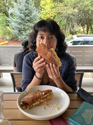 Vegan Crunch Wrap'  at Ranch Camp Woodstock in Woodstock