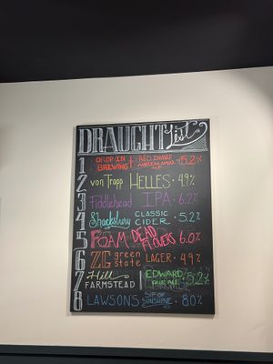 Draft list at Ranch Camp Woodstock in Woodstock