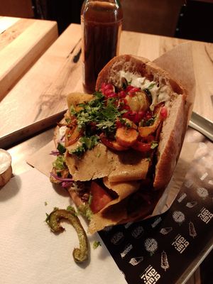 Classic Kebab at Crunchy Vegan Kebab in Gottingen