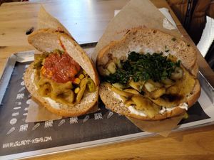  at Crunchy Vegan Kebab in Gottingen