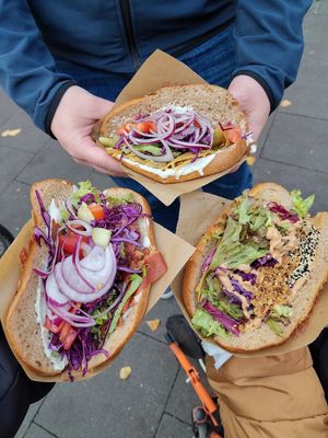  at Crunchy Vegan Kebab in Gottingen