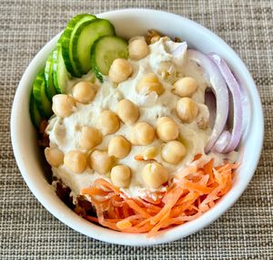 Hummus bowl  at Al-Andalus in Dubai