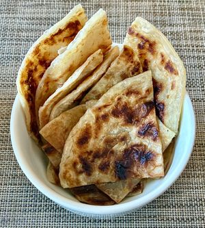 Paratha  at Al-Andalus in Dubai