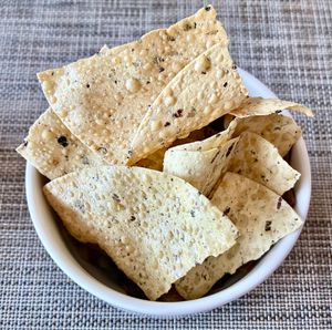 Poppadoms  at Al-Andalus in Dubai