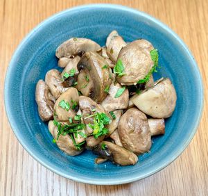 Sautéed mushrooms  at Boulvar  in Dubai