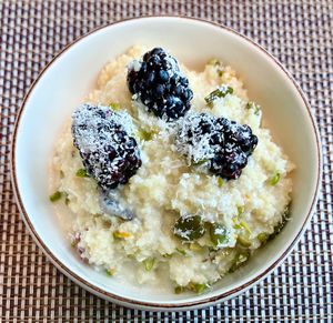 Bircher muesli  at Turquoise Restaurant  in Dubai