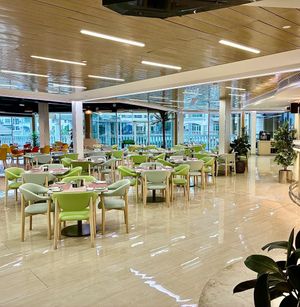 Interior  at Le Murooj Restaurant in Dubai