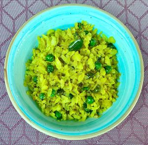 Poha at Le Murooj Restaurant in Dubai