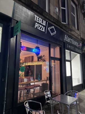   at Teglia Pizza in Glasgow