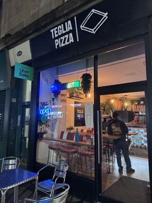   at Teglia Pizza in Glasgow