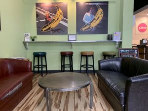 Inside at Juice Junkies in Fort Worth