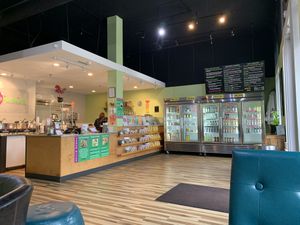 Inside 2 at Juice Junkies in Fort Worth