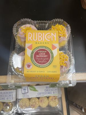 vegan lemon cupcakes   at Sprout's Farmers Market - Point Loma in San Diego