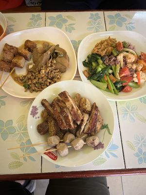   at Sangwiroon Vegetarian in Chiang Mai