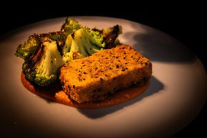 Tofu Steak 😋 at Oh, Honey! Social Club in St Julians