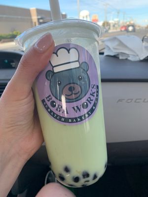 Large drink at Boba Works in Ocean City