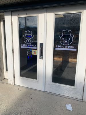 Outside  of building at Boba Works in Ocean City