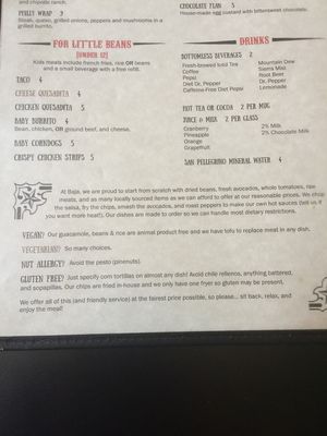 The meals are great and the tofu substitution opens up so many options! at Baja Bean Co in Staunton