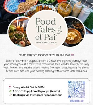   at Vegan Food Tour - Food Tales of Pai in Pai