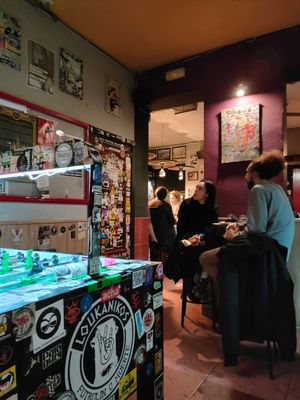 Interior at Loukanikos in Madrid