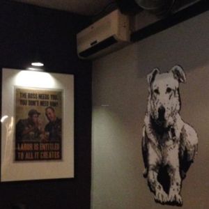 Interior at Loukanikos in Madrid