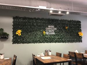 Interior at Meat Free Planet in Wolverhampton