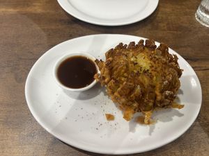 Pakora bloomin onion  at Meat Free Planet in Wolverhampton