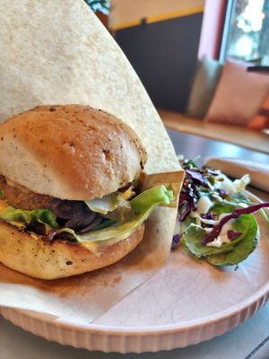 Hamburger at Bistro Las in Zakopane