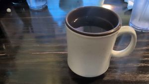Hot green tea at Sushi Bistro in Ocala