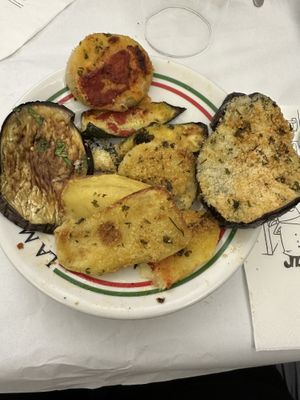 Gratin vegetables   at La Montecarlo in Lazio