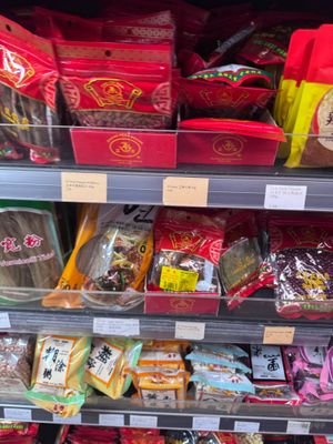 Kitchen cupboard staples  at Oriental Supermarket in Edinburgh