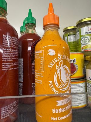 Vegan mayo at Oriental Supermarket in Edinburgh