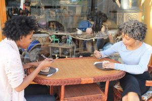 Cupcake appreciation at The Calabash of Culture in South East London